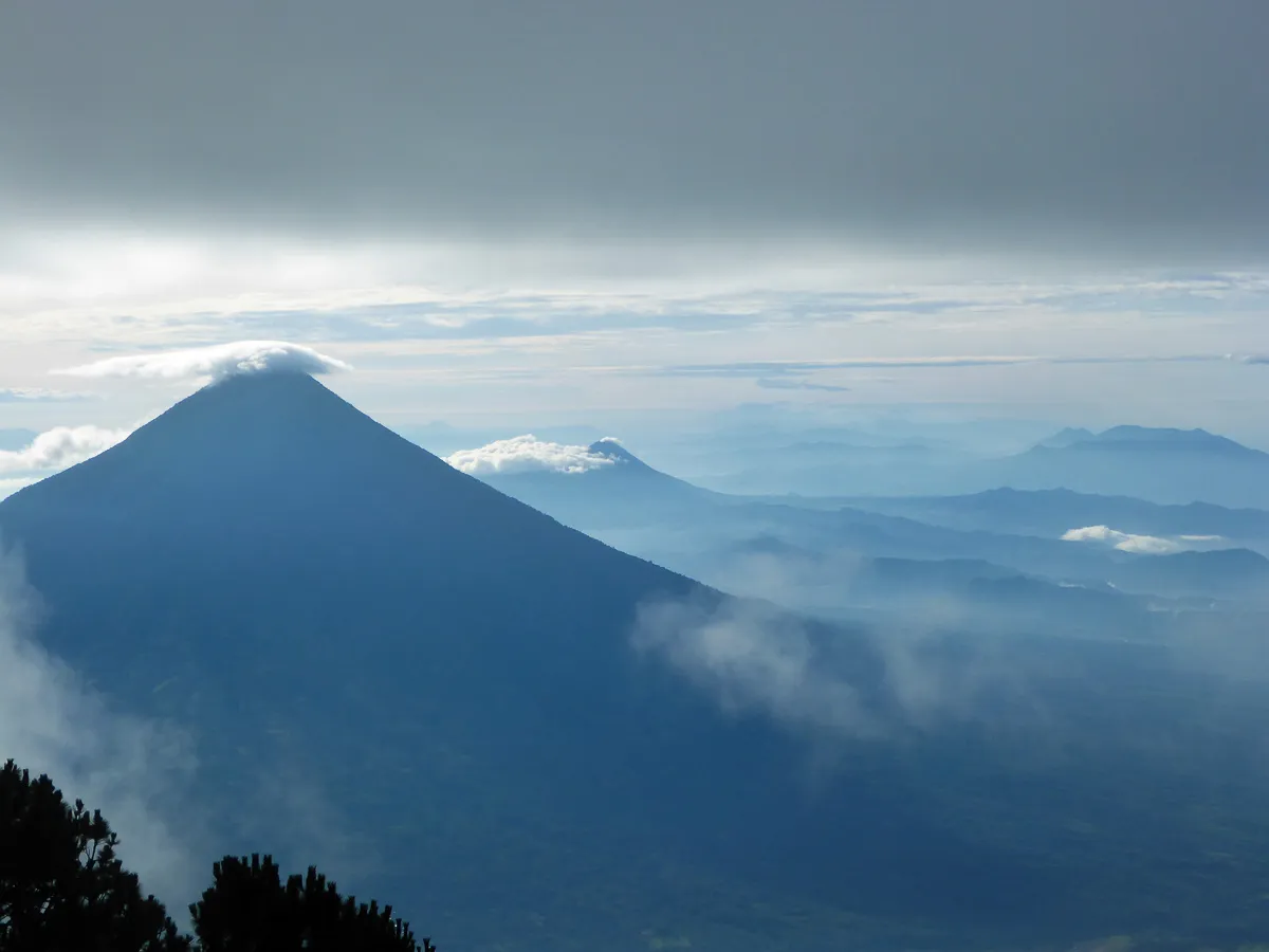 acetenango trek tent