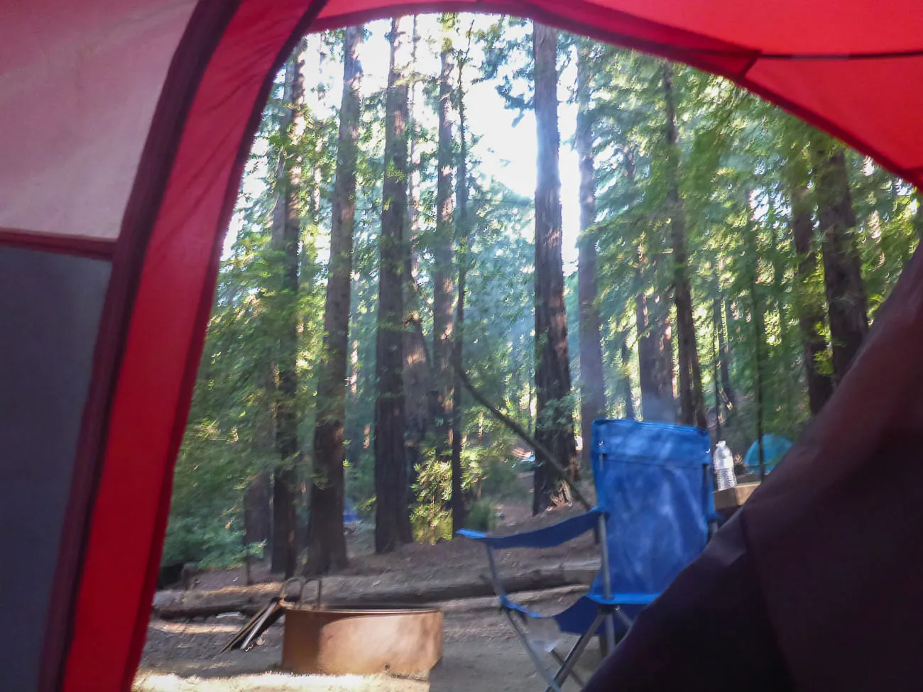 big sur tent shot