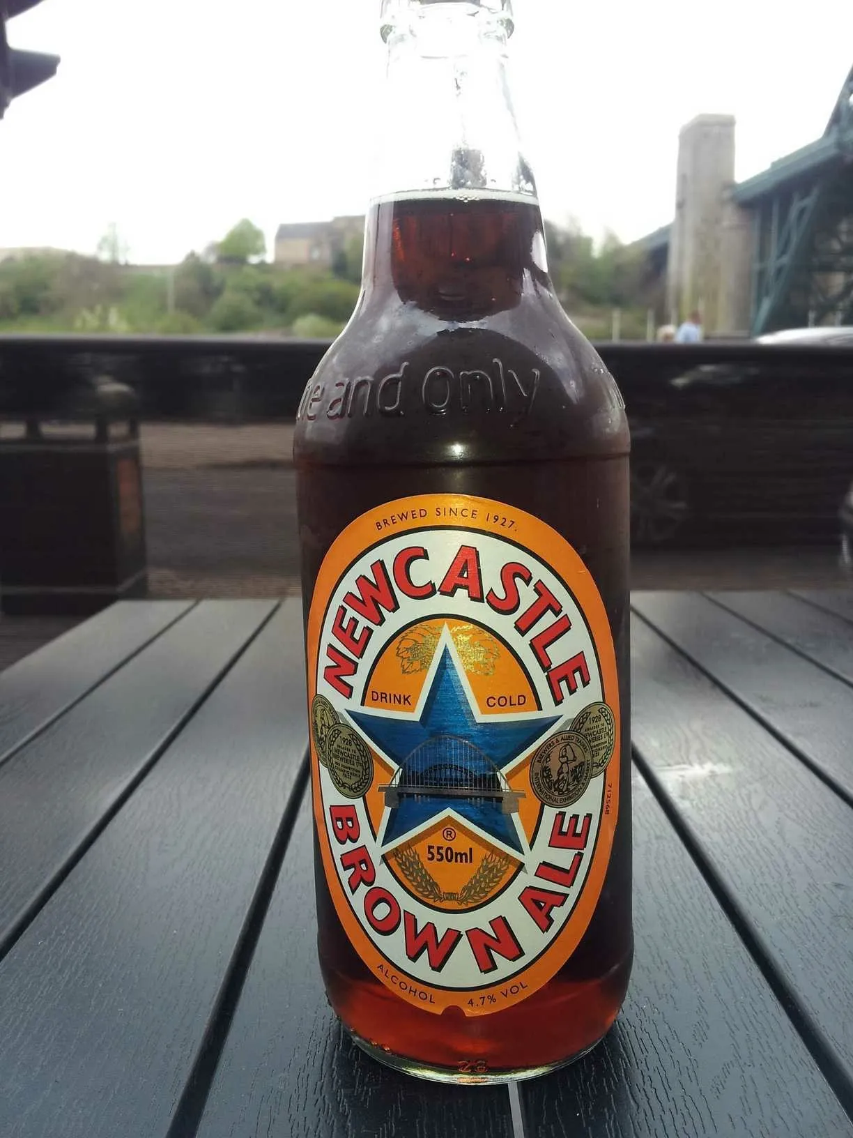 brown ale bottle