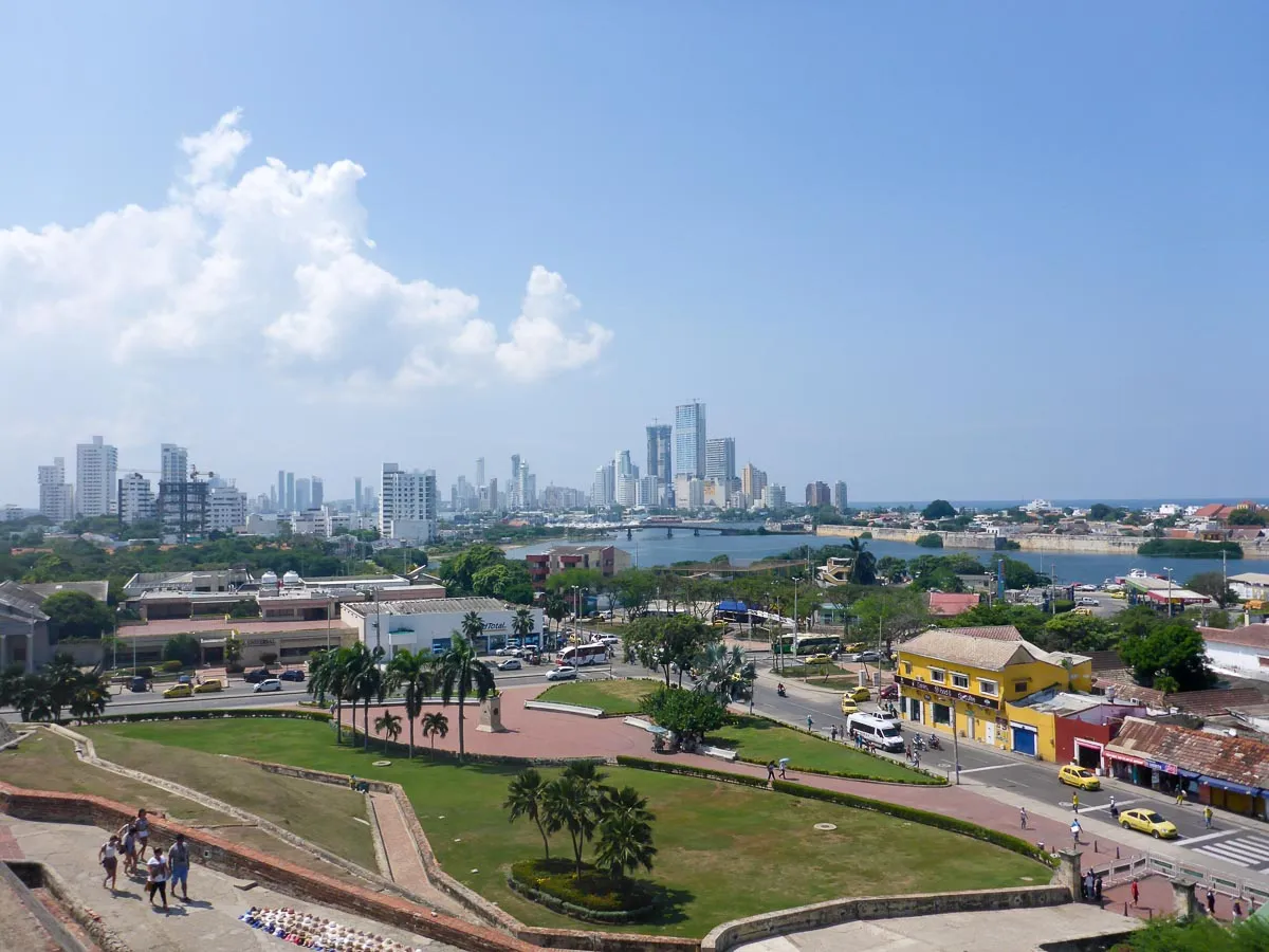 cartagena skyline