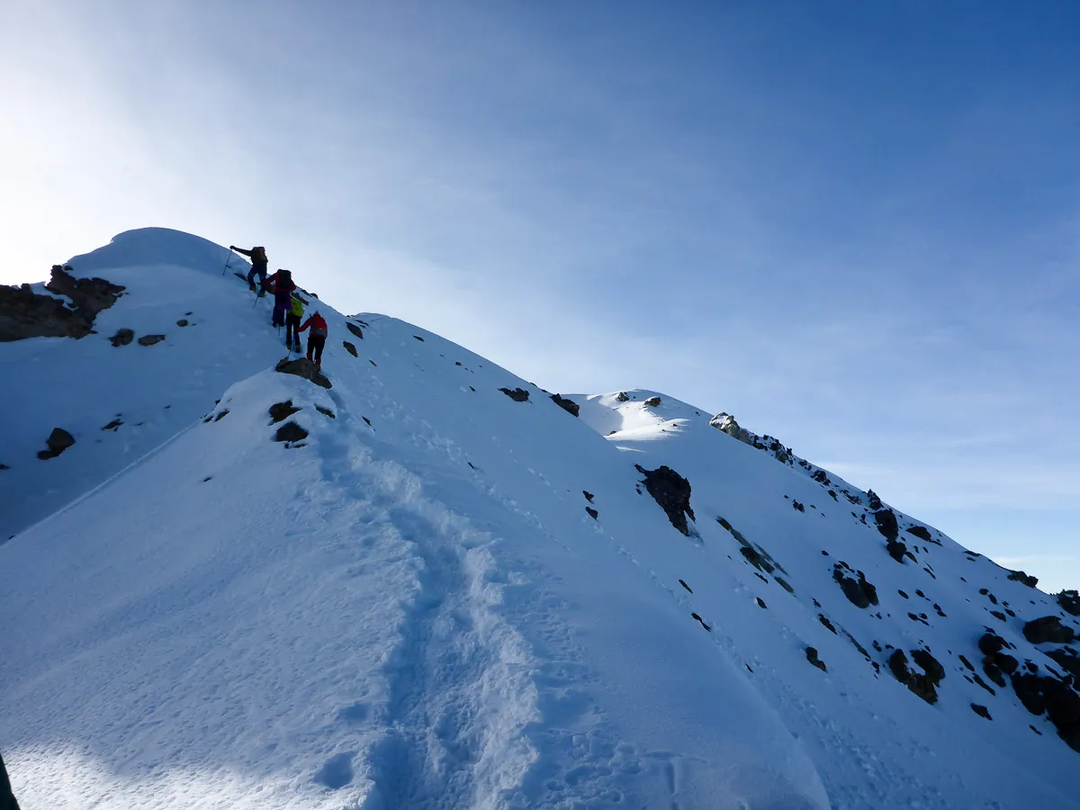 chachani summiting