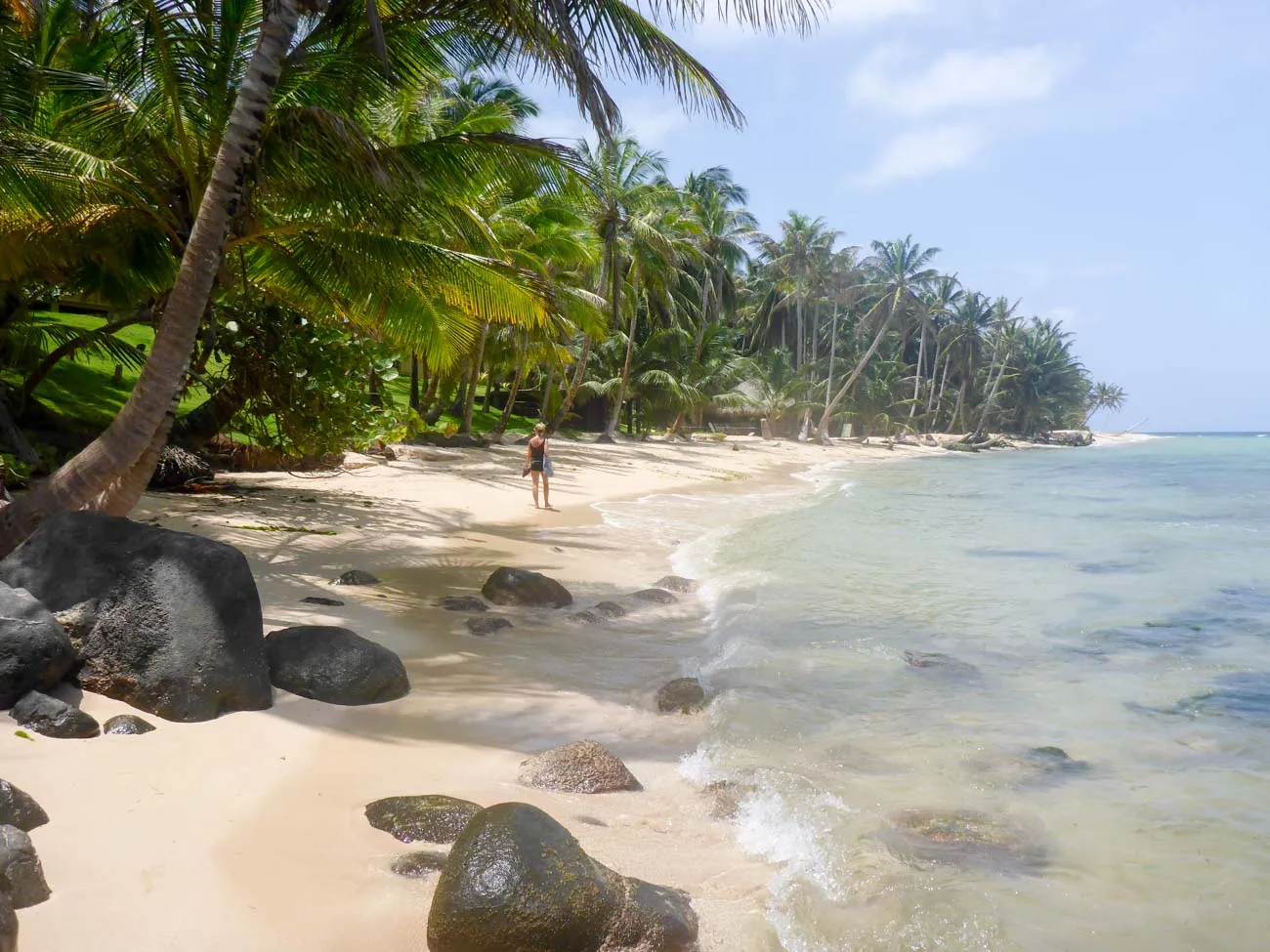 little corn remote beach