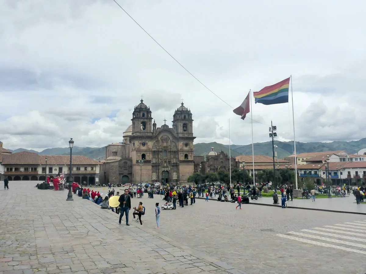 cusco plaza de armas