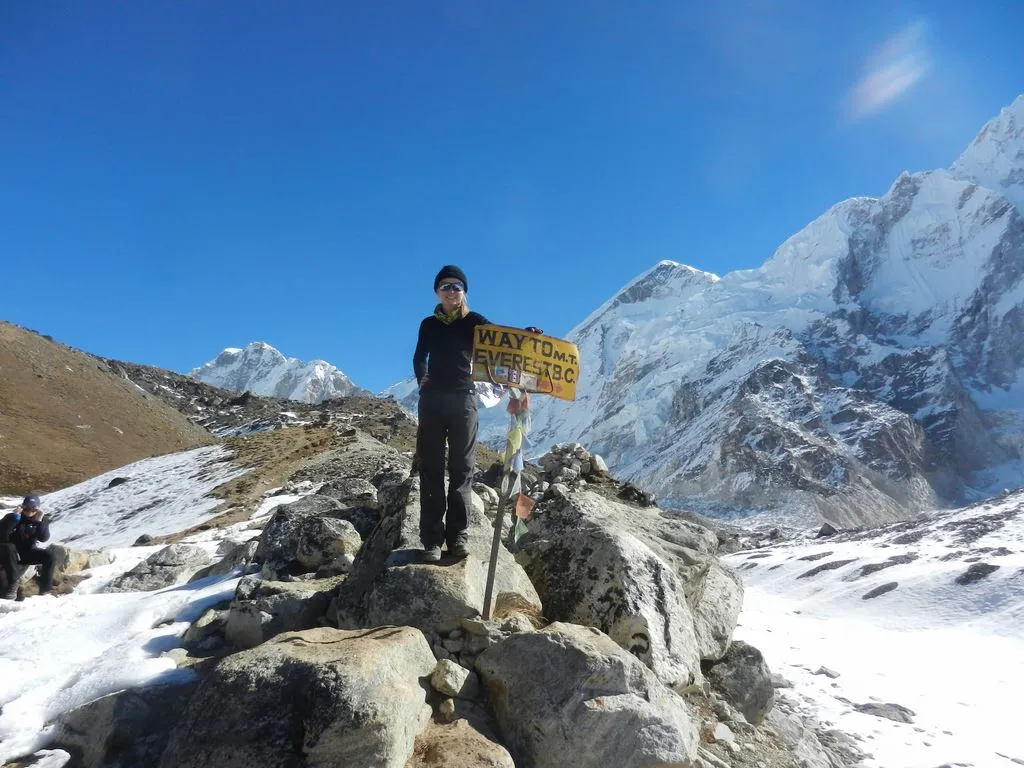 Everest Base Camp Sign