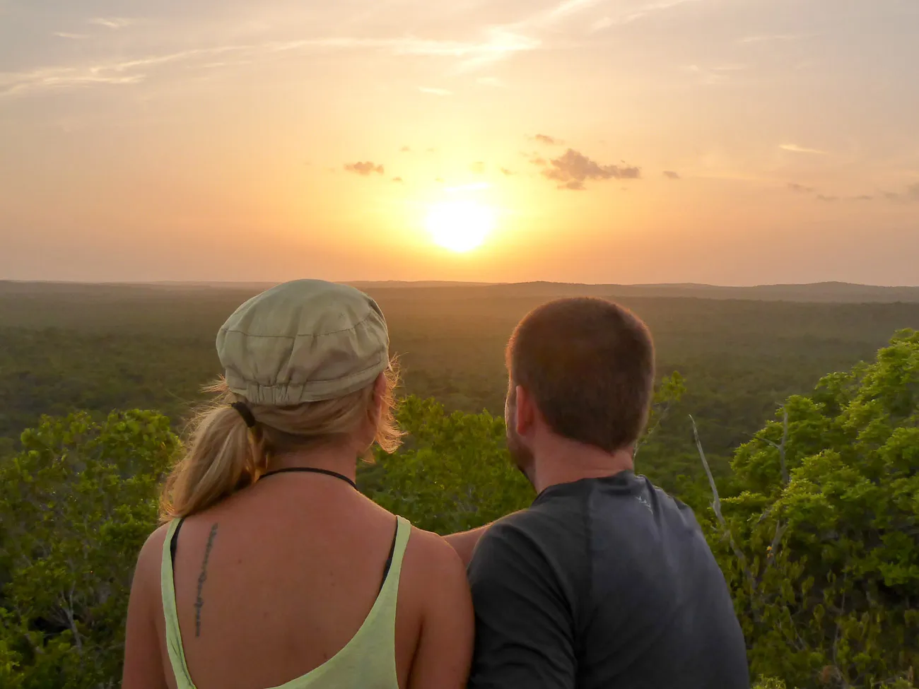 sunset at el mirador