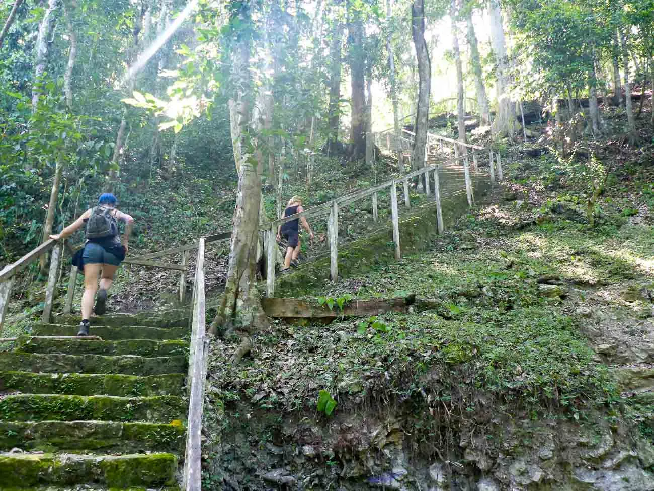 el mirador stairs