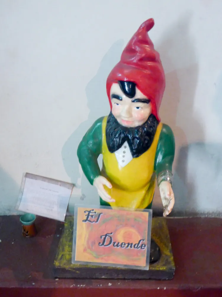 El Duende in museum  in leon