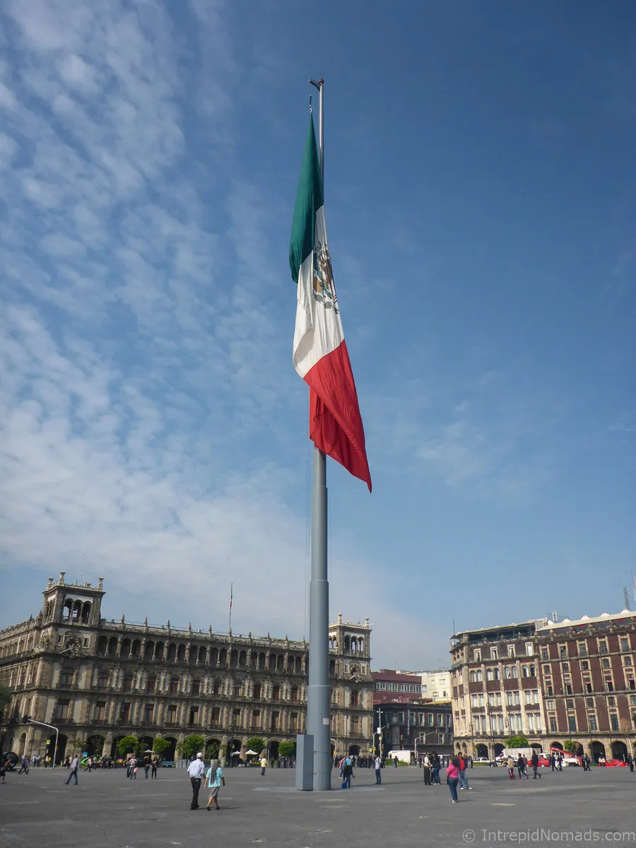 Huge Mexican Flag