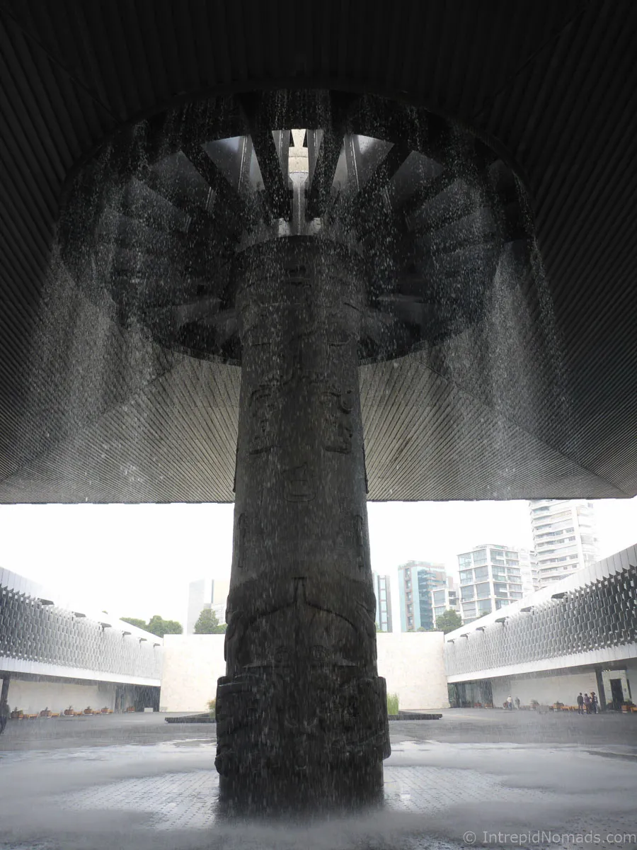  National Museum of Anthropology Waterfall fountain