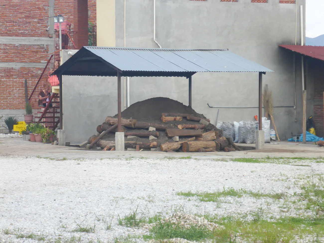 mezcal kiln full