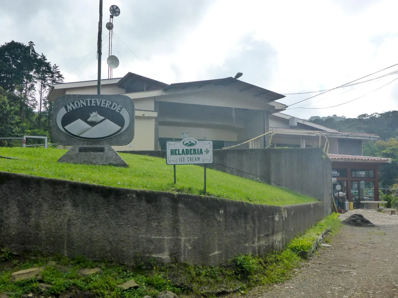 monteverde cheese factory front view