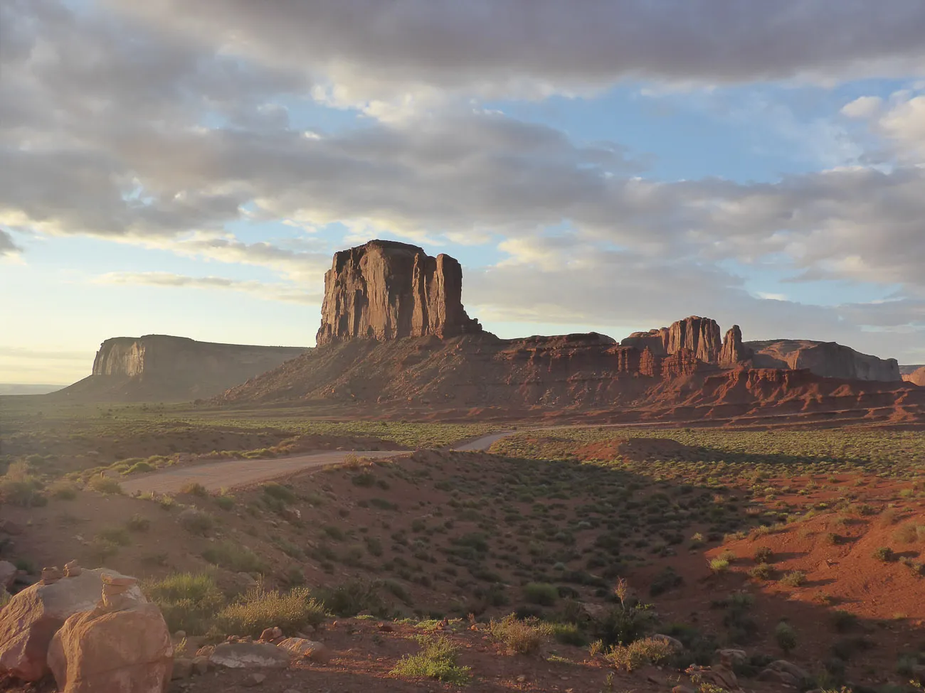 monument valley sunrise USA