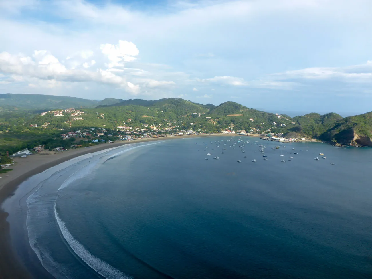 san juan del sur view from statue