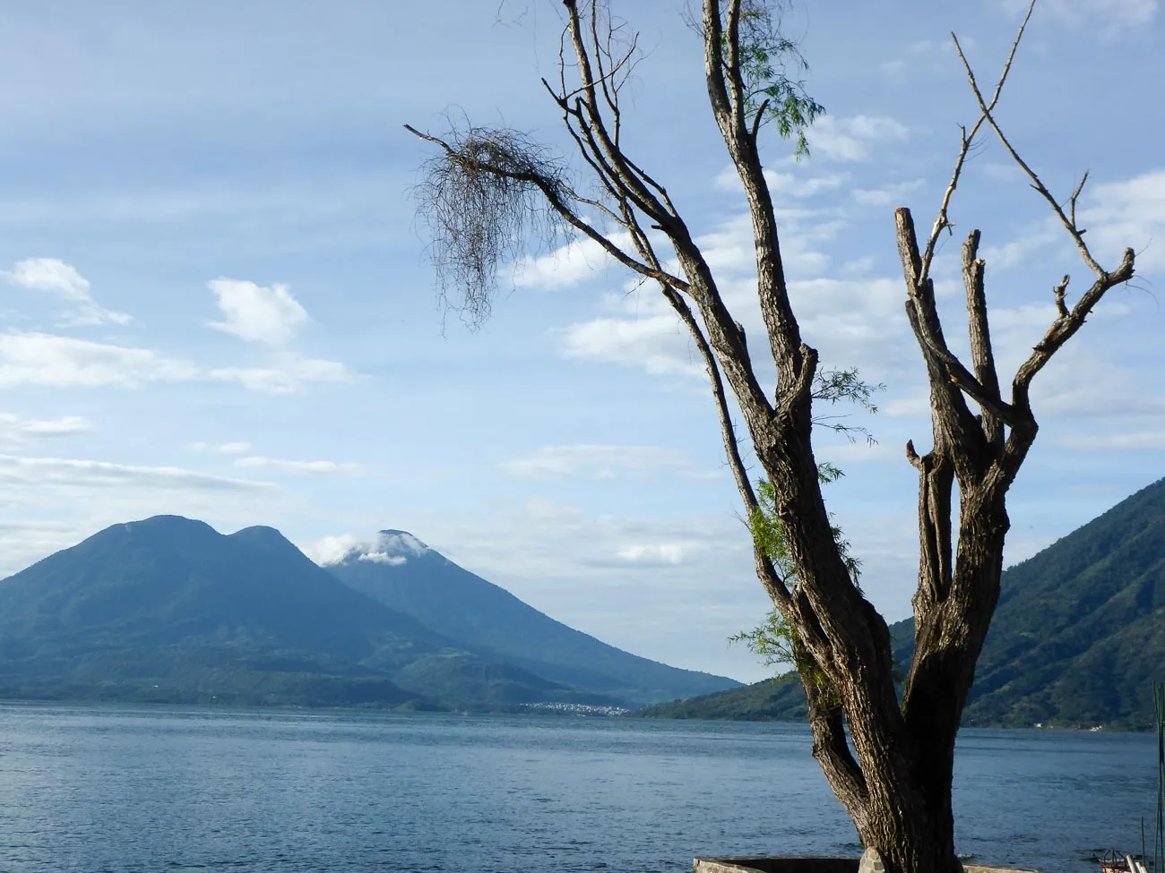 lake atitlan view from san marcos