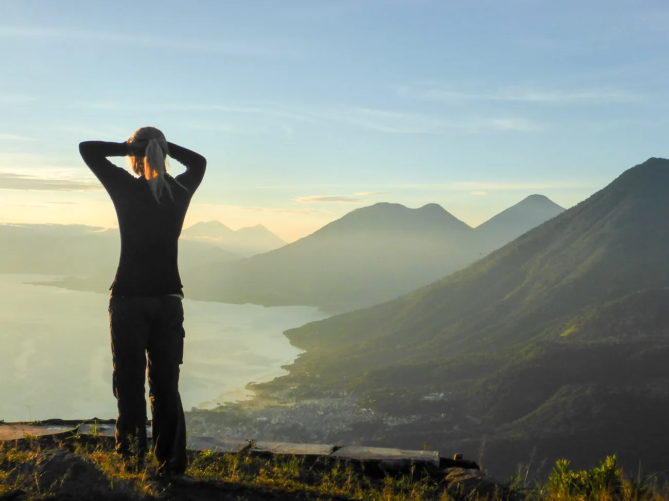 atitlan sunrise from indians nose