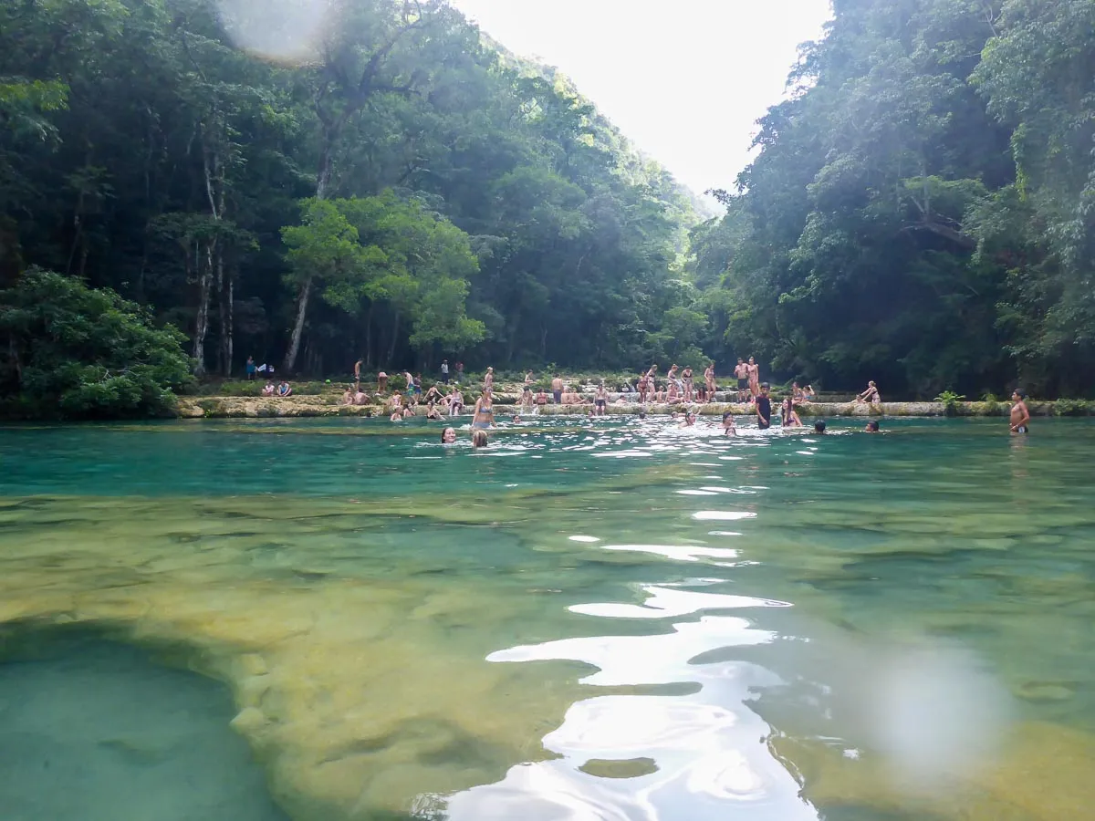 semuc champey swimming