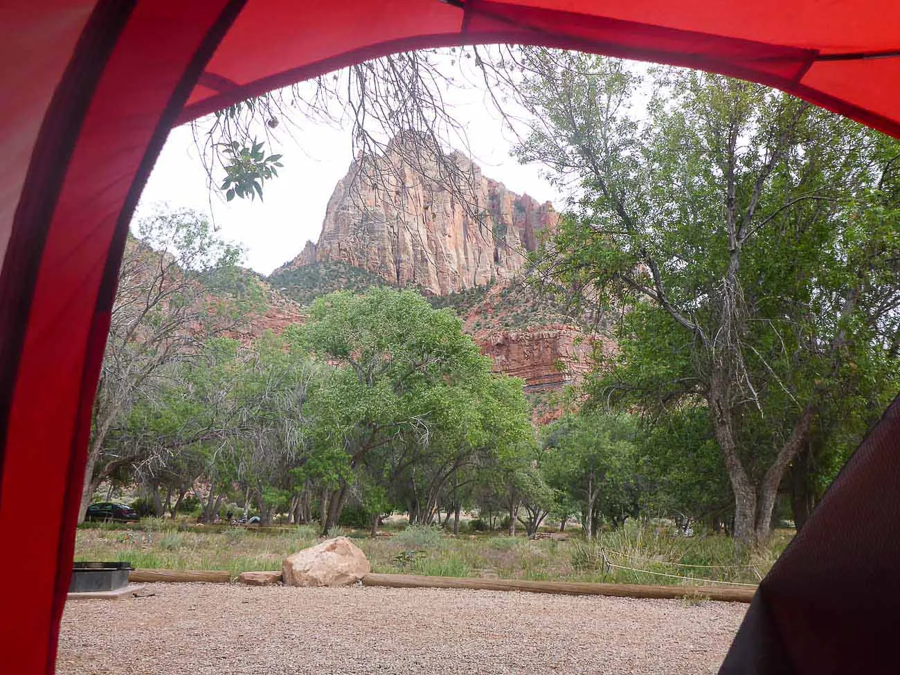 zion tent shot